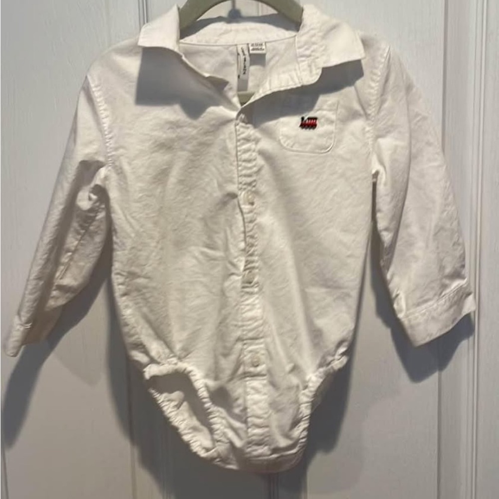 Janie and Jack White Baby Bodysuit